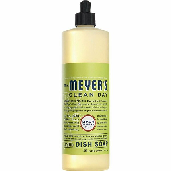 Mrs Meyers Mrs. Meyer's Clean Day 16 Oz. Lemon Verbena Scent Liquid Dish Soap 12103